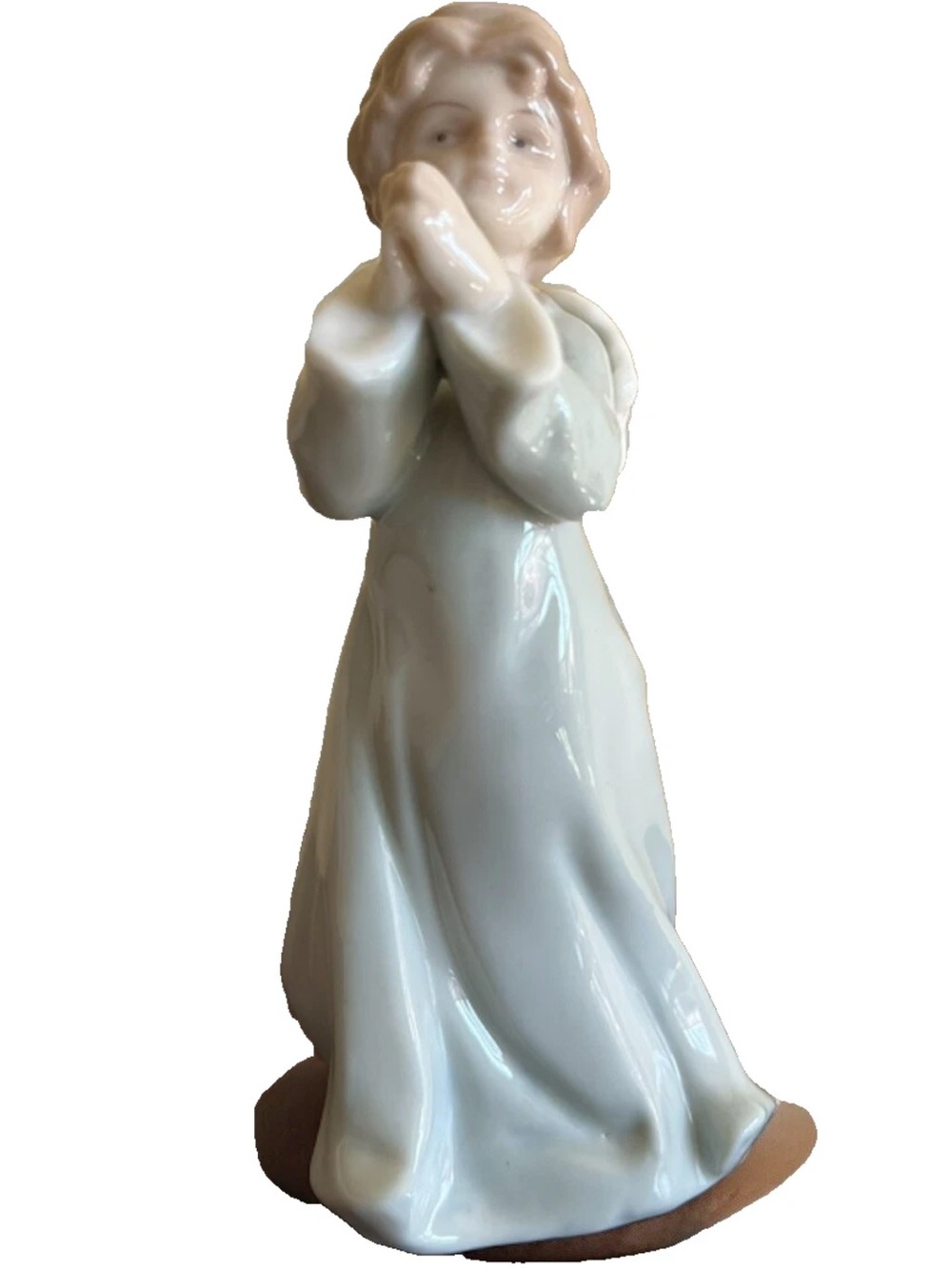 Formalities by Baum Brothers 6” Tall Porcelain Praying Angel Figurine Vintage
